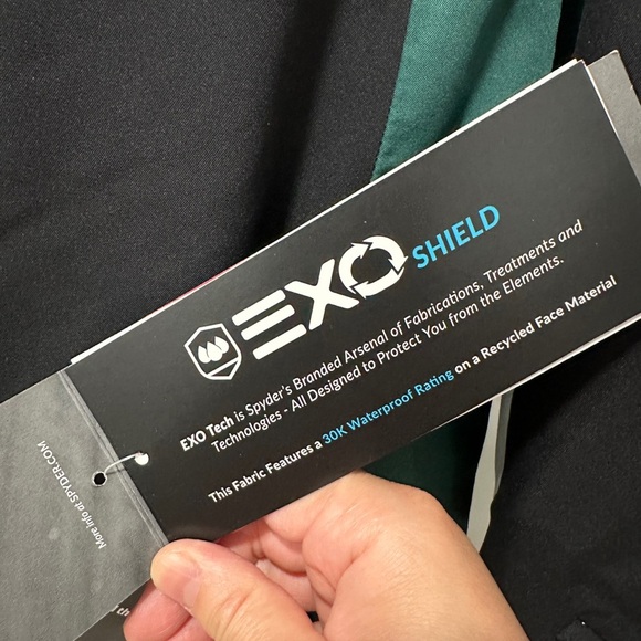 NWT Spyder Leader Insulated Jacket in Cypress Green - Picture 16 of 16